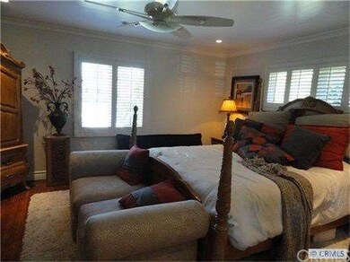 Master Bedroom with plantation shutters