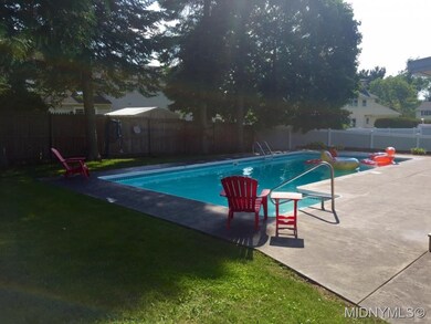 Great pool and patio space