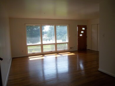 Living Room with hardwoods