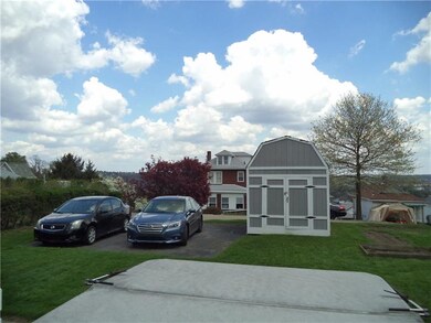 Off street parking and shed     Alley in rear