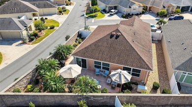 Aerial of Corner Lot with Room For a Pool!