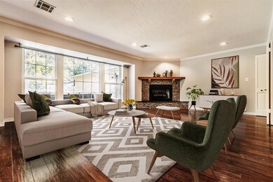 Virtually Staged Living Room
