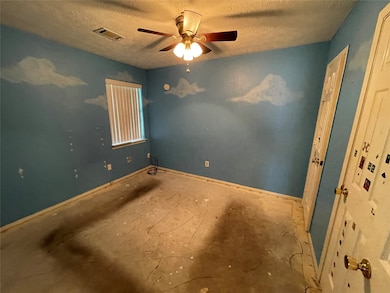 Bedroom that needs a little love and care.