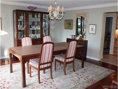 Dining Room Oversized Dining Room with cherry floo