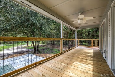 28'x8' pressure treated wood deck
