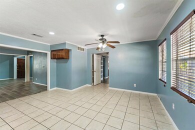 View of the dining area.