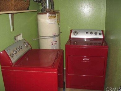 Indoor laundry is a plus!