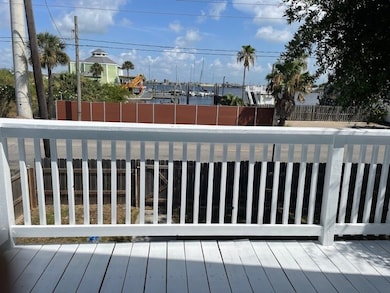 Front porch with bay view