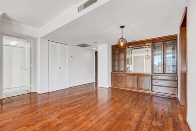 Another angle of the dining room, with the closed