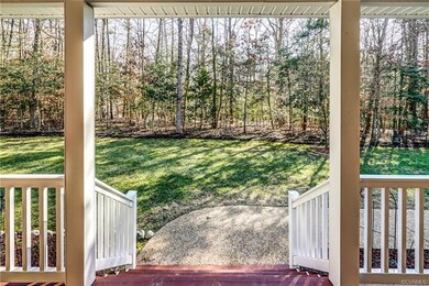 View from the Front Porch of the Beautiful, Private, 3 Acre Lot!