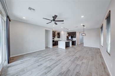 Unfurnished living room with visible vents, ceilin