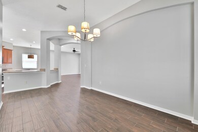 View from Formal to Kitchen