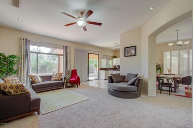 Family room off the kitchen