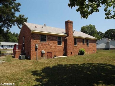 Exterior Back - All Brick .89 Acre lot!