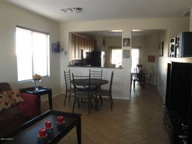 Dining in Living room
