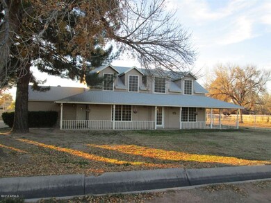 Front of home in January
