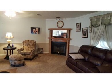 Fireplace in Living