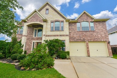 Beautiful brick and stone elevation makes this house stand out.