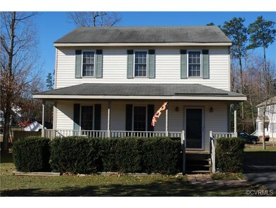 Full front porch.