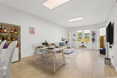 High-end inspiration furniture in the dining area.