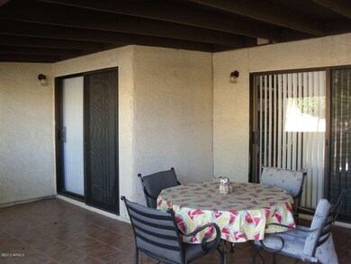 Covered patio