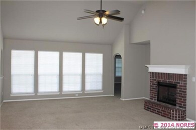 living with fireplace