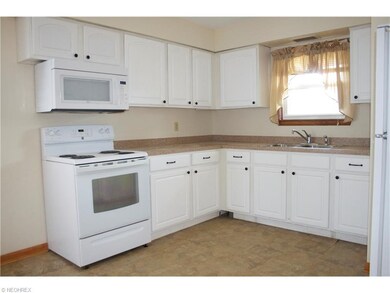 updated kitchen with newer appliances