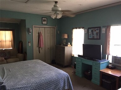 Large master bedroom (converted garage) with priva