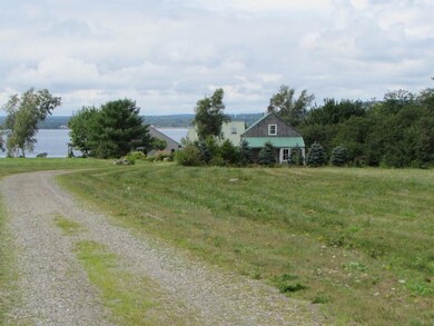 House is located back off the main road.