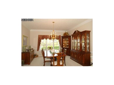 The formal dining room