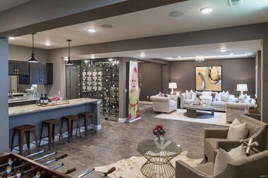 Stunning Finished Lower Level