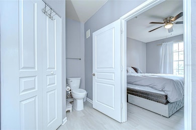 Partial view of the Master bathroom.