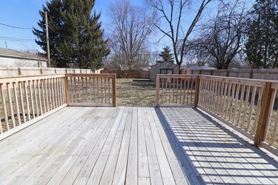 Deck for entertaining