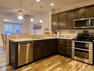 Another view of the kitchen toward the breakfast room