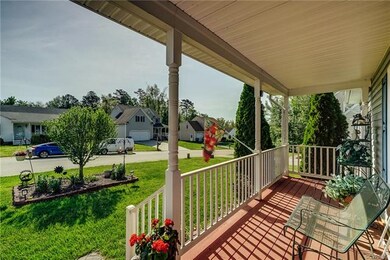 Wonderful front porch!