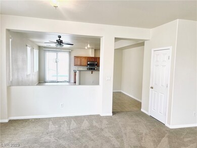 View of the kitchen from family room