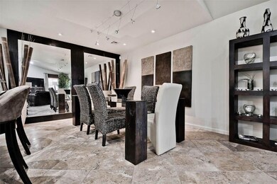 Dining Room w/Designer Mirrors and Lighting, So Ch