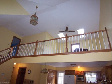 loft overlooking dining