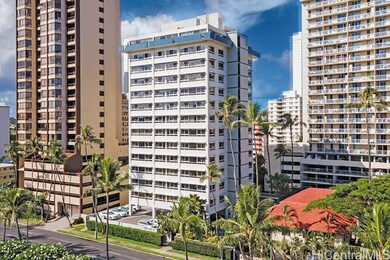 Fairway Manor from Ala Wai Blvd