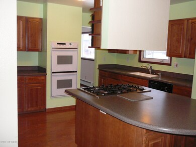 View 2 of Island and Double Oven