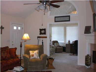 Family room to sun room