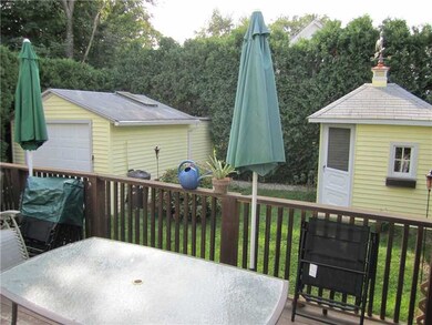 Yard/Garden. VIEW OF BACK YARD FROM WOOD DECK
