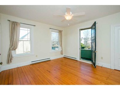 Master Bedroom. Beautiful wood floors.