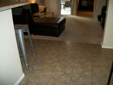 TILE FLOORING TO CARPET