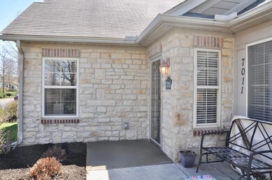 Front porch/patio area