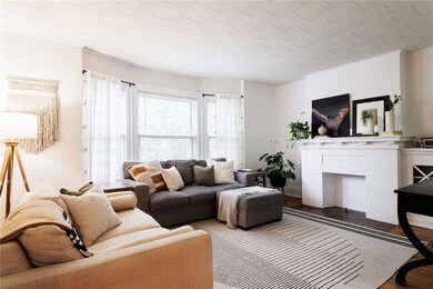 Spacious & light-filled living room