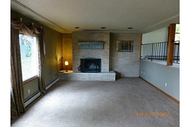 Living Room. Fireplace in living room.