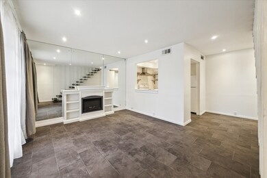Updated kitchen opened up to living room. Living r