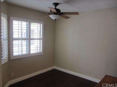 Dining area off kitchen, shutters throughout