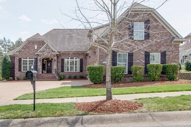 Pull into the drive up to the three-car garage!